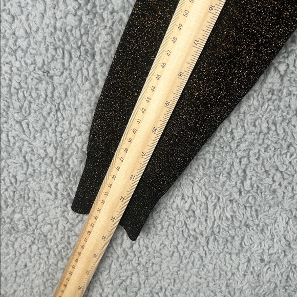 Like New Boden Long Sleeve Button Down Gold Metallic Glitter Cardigan Size 4 - Picture 7 of 16